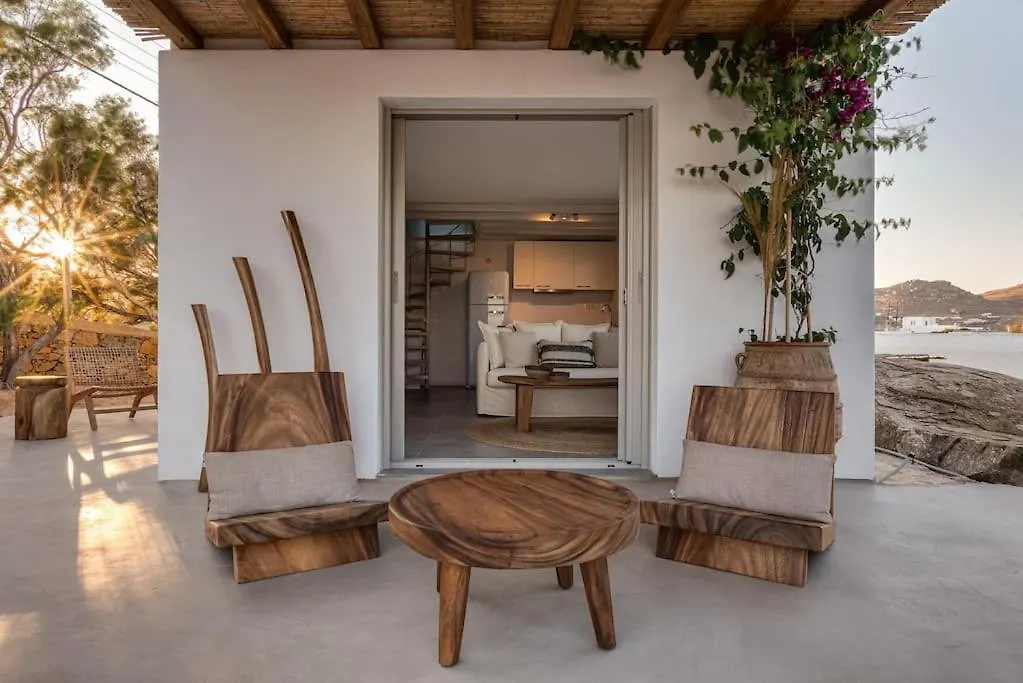 Vakantiehuis Aura Homes, Bungalow On Sea - Saint Anna Beach Mykonos Town