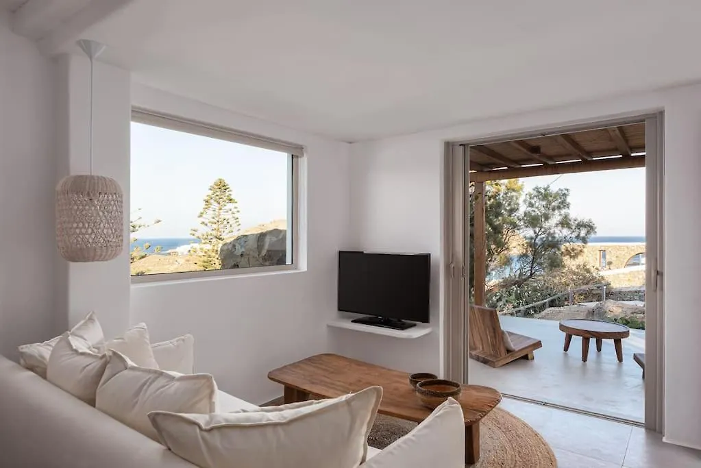 Vakantiehuis Aura Homes, Bungalow On Sea - Saint Anna Beach Mykonos Town
